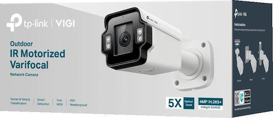 TP-LINK INSIGHT S345ZI IP Surveillance Camera Full HD+ 4MP Waterproof with Microphone and Lens 2.7-13.5mm