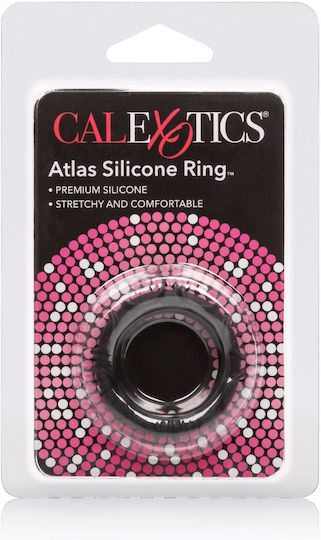 Calexotics Atlas Silicone Ring Δαχτυλίδι Πέους Σιλικόνης Μαύρο SE-1368-25-2