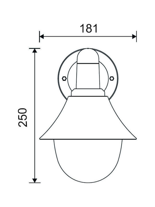 Adeleq Φωτιστικό με Καπέλο 25x18.1x23.2εκ. Adeleq Φωτιστικό με Καπέλο 25x18.1x23.2εκ.