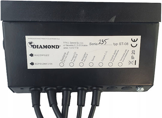 Diamond Controler Led Pid Pentru Cazan Economisire Energie 230v St-08