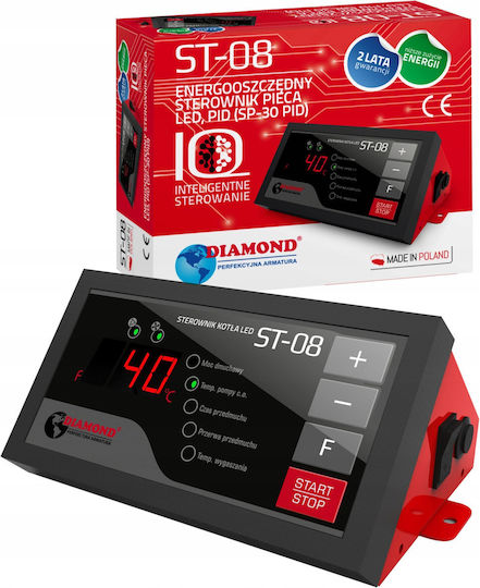 Diamond Controler Led Pid Pentru Cazan Economisire Energie 230v St-08