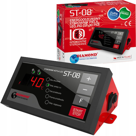 Diamond Controler Led Pid Pentru Cazan Economisire Energie 230v St-08