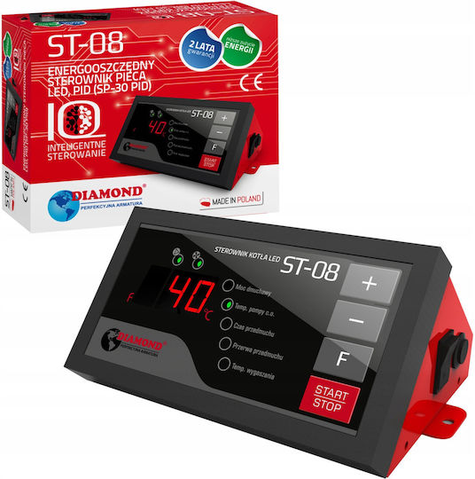 Diamond Controler Led Pid Pentru Cazan Economisire Energie 230v St-08