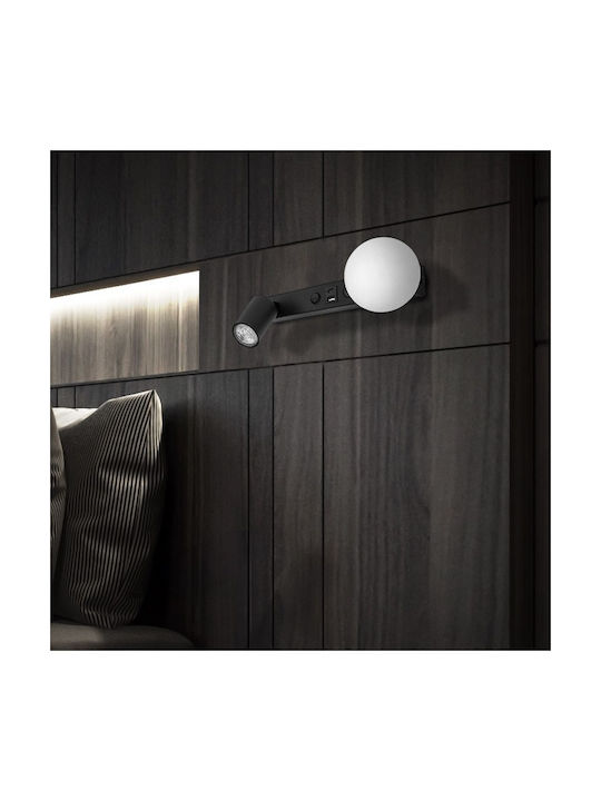 TK Lighting Lamp Wall Black 35cm TK Lighting Lamp Wall Black 35cm