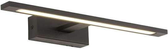 TK Lighting Осветително тяло За баня с вграден LED Черен 41.5x13.5x5см.