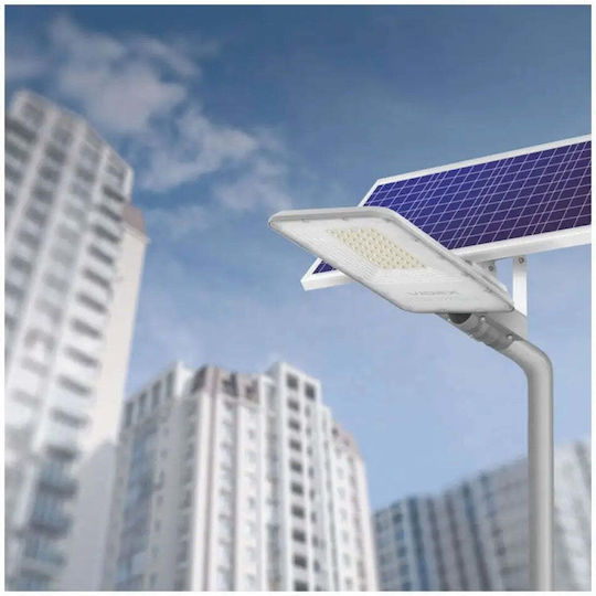 Videx Lampă Solară Stradală 100W Alb Rece 5000K cu Fotocelulă și Telecomandă IP65