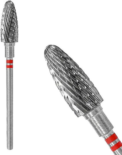 Staleks Nail Drill Carbide Bit Red