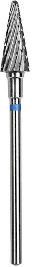 Staleks Nail Drill Carbide Bit with Cone Head Blue