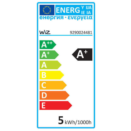 Philips Bec Smart LED 4.7W pentru Dulie GU10 și Formă PAR16 alb cald 345lm