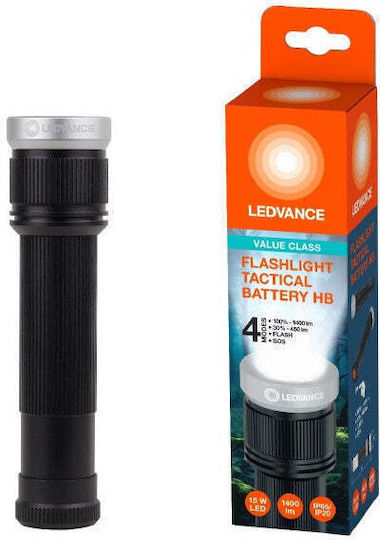 Ledvance Flashlight LED IP65 with Maximum Brightness 1400lm Black