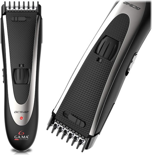 GA.MA Машинка за Подстригване Black / Silver GC542