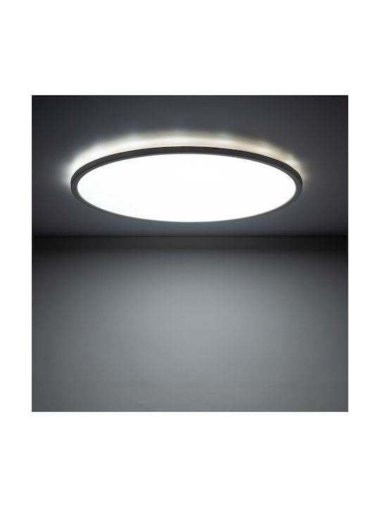 TK Lighting Πλαφονιέρα Οροφής Μπάνιου Τιρκουάζ με Ενσωματωμένο LED