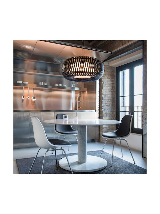 Slamp Kalatos Black-Gold Deckenleuchte Schwarz mit Integrierter LED