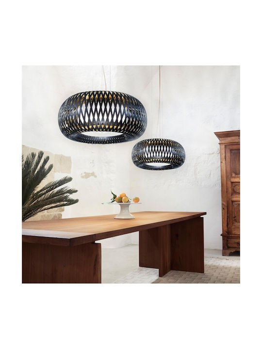 Slamp Kalatos Black-Gold Deckenleuchte Schwarz mit Integrierter LED