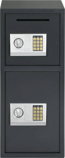 vidaXL Safe with Digital Lock L35xW31xH80cm 42011318