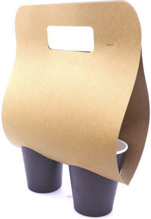 Set of 100 Coffee Cup Holders 2 Positions