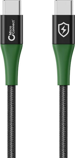 Microconnect USB 2.0 Кабел USB-C Мъжки - USB-C Черен 2м W128869106
