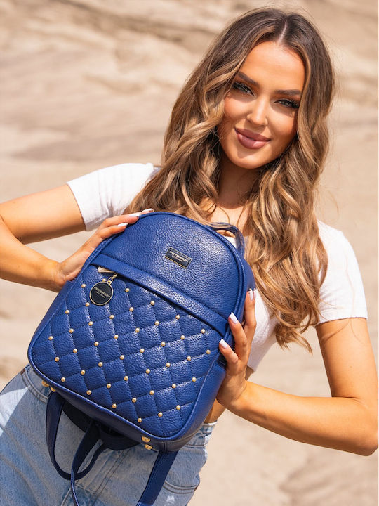 Set Geantă de damă Rucsac Albastru marin