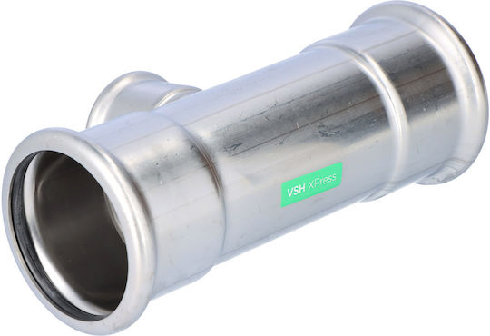 Reducing Tee Din Oțel Inoxidabil 76.1 54 76.1