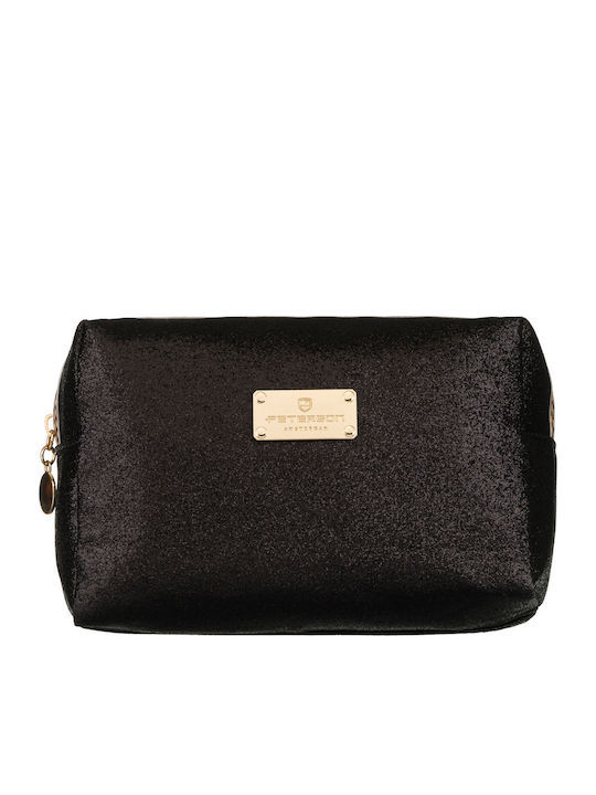 Compact Glitter Makeup Bag Travel Peterson