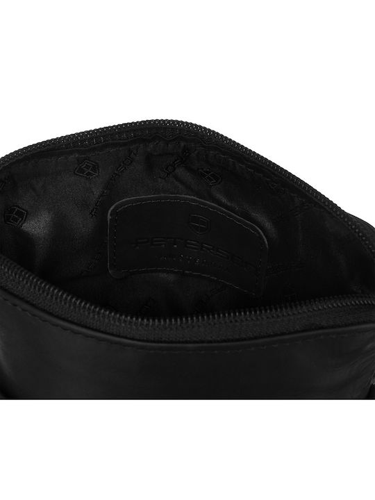 Leather Men's Bag Shoulder / Crossbody Black