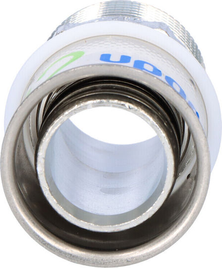 Uponor Υποδοχή με Αρσενικό Σπείρωμα 25mm Μπρούτζινο