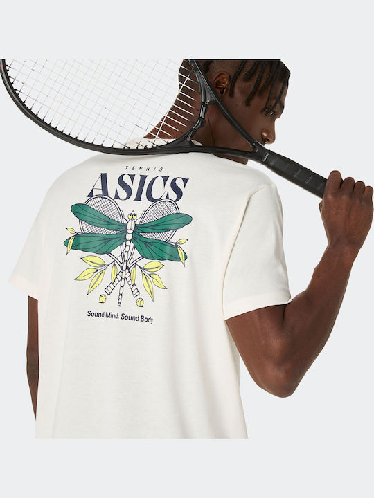 ASICS 2041A351-100 Herren Tennisbekleidung Weiß