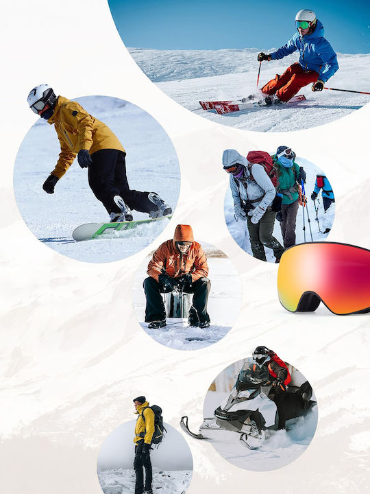 Casco Ski- & Snowboardbrille Kinder Schwarz mit Linse in Schwarz Farbe