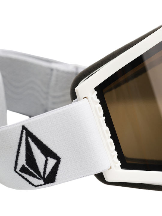 Volcom Hijinx Ski & Snowboard Goggles Kids White