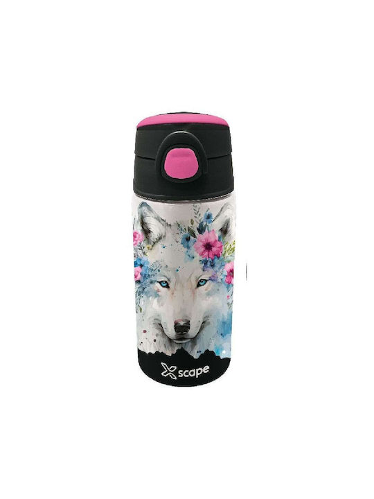 Graffiti Παγούρι Ανοξείδωτο 500ml Μωβ