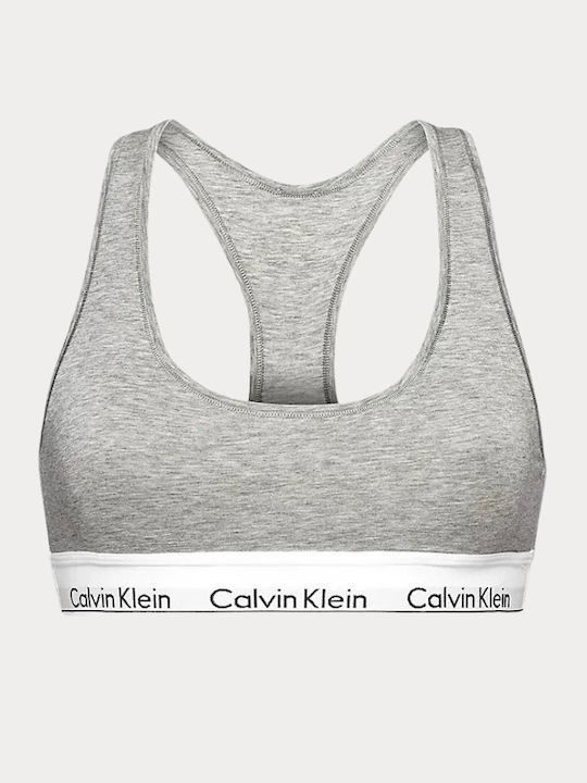 Women's Bra without Padding Grey Heather