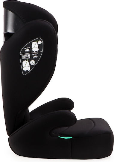 Moni Race Детско Столче за Кола High-back Booster i-Размер Черен 15-36 кг
