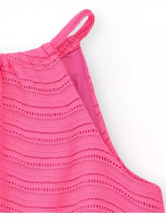 Kids' Shirt Sleeveless Fuchsia