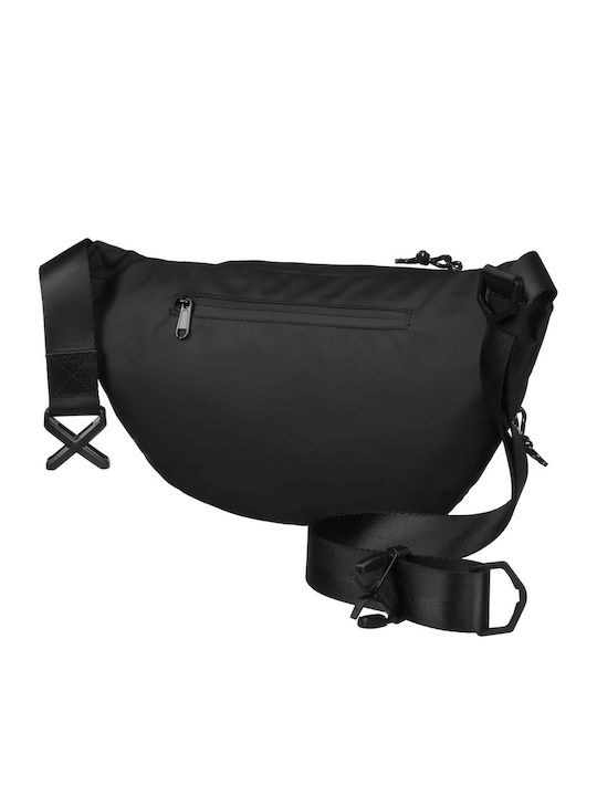 Herren Bum Bag Taille Schwarz