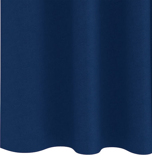 vidaXL Set Window Curtains With Pencil Pleat Blue 140x140cm