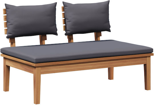 Outdoor Living Room Set 4 Pieces Brown and Grey