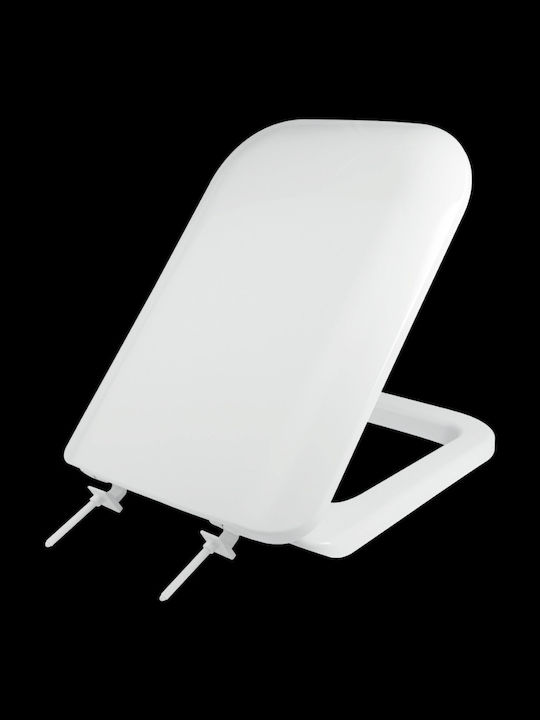 Bega Plast Plastic Toilet Seat White Pella 44cm 701-PELLA