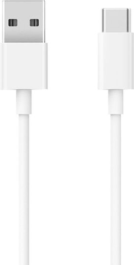 Xiaomi Редовна USB 2.0 Кабел USB-C мъжки - USB-A мъжки Бял 1м (SJV4125CN)