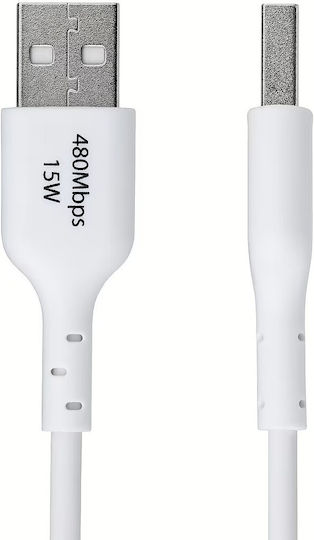 StarTech USB 2.0 Cable USB-C Male - USB-A White 2m