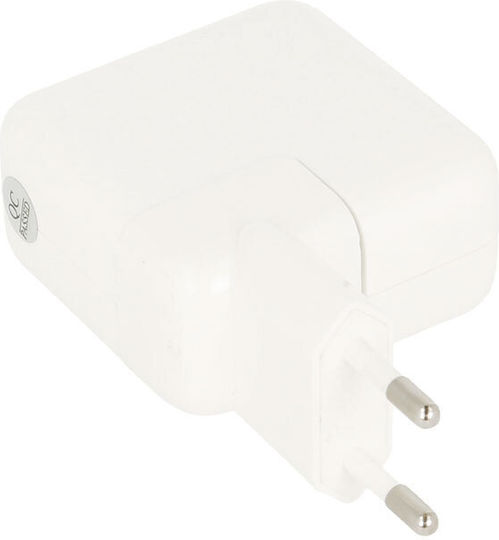Alimentator Movano 29W USB Type-C USB-C Alb