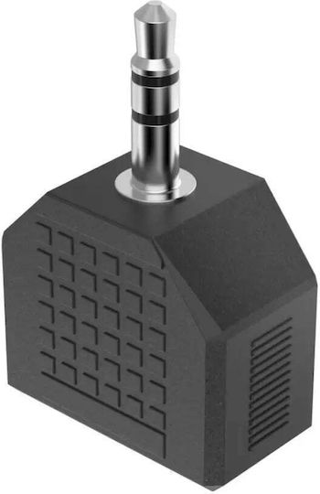 HAMA Convertor 3.5mm masculin în 3.5mm 2x femelă 1buc (00205191)