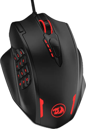 Redragon M908 Gaming Maus Schwarz