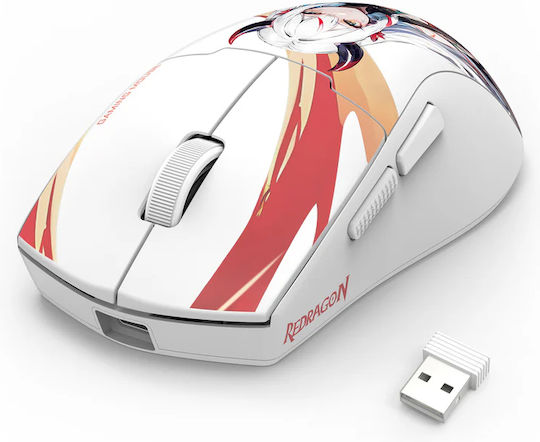 Redragon K1NG PRO MAX M918 Ασύρματο Gaming Ποντίκι 26000 DPI Λευκό