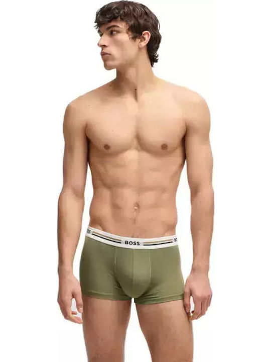 Ανδρικά Μποξεράκια Μαύρο, Λαδί, Μπλε 3Pack