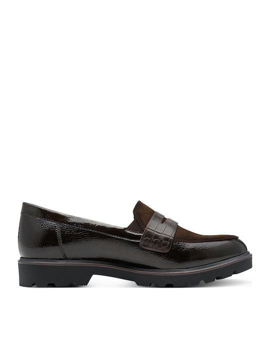 Women's Moccasins in Brown Color