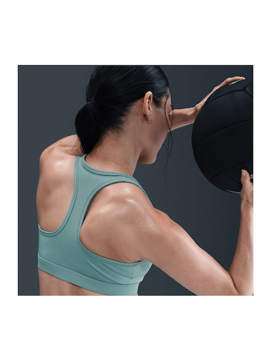 Dri-Fit Swoosh Women's Sports Bra with Light Padding Blue
