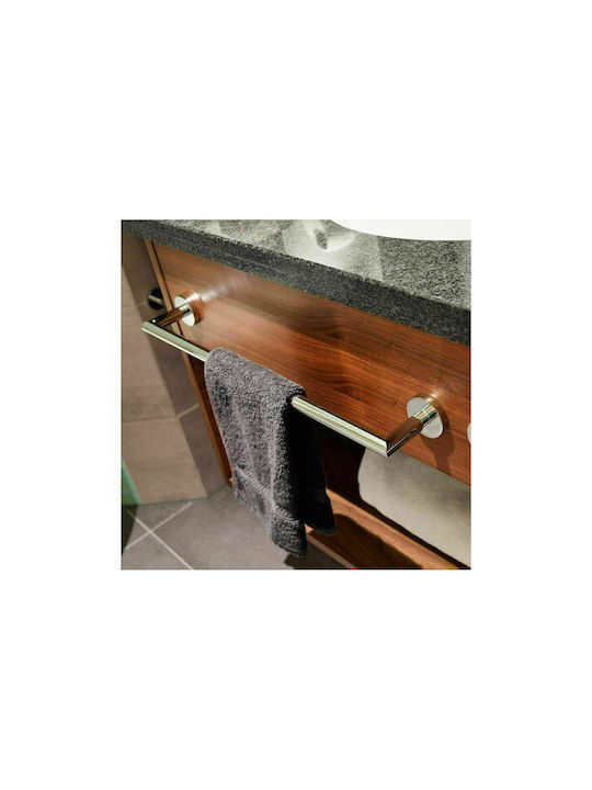 Geesa Nemox 6507/60-110 Πετσετοκρεμάστρα Μπάνιου Μονή Μεταλλική 60cm Inox Βίδες