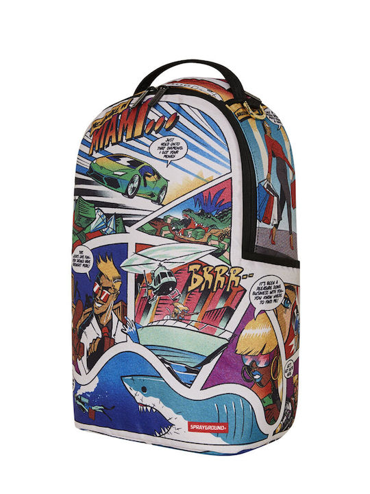 Sprayground 305 Action Packed Night Spot School Backpack Junior High-High School Multicolour 29.21 x 15 x 45cm