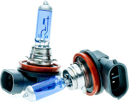 Einparts Лампи Автомобила H11 Халогенни 6000К Хладно бяло 12V 55W 2бр