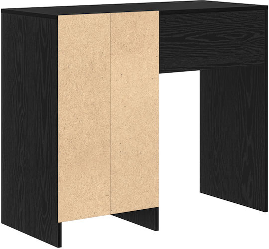 Writing Desk Black Oak Black Oak Particle Board Laminate 90x37.5x75 cm